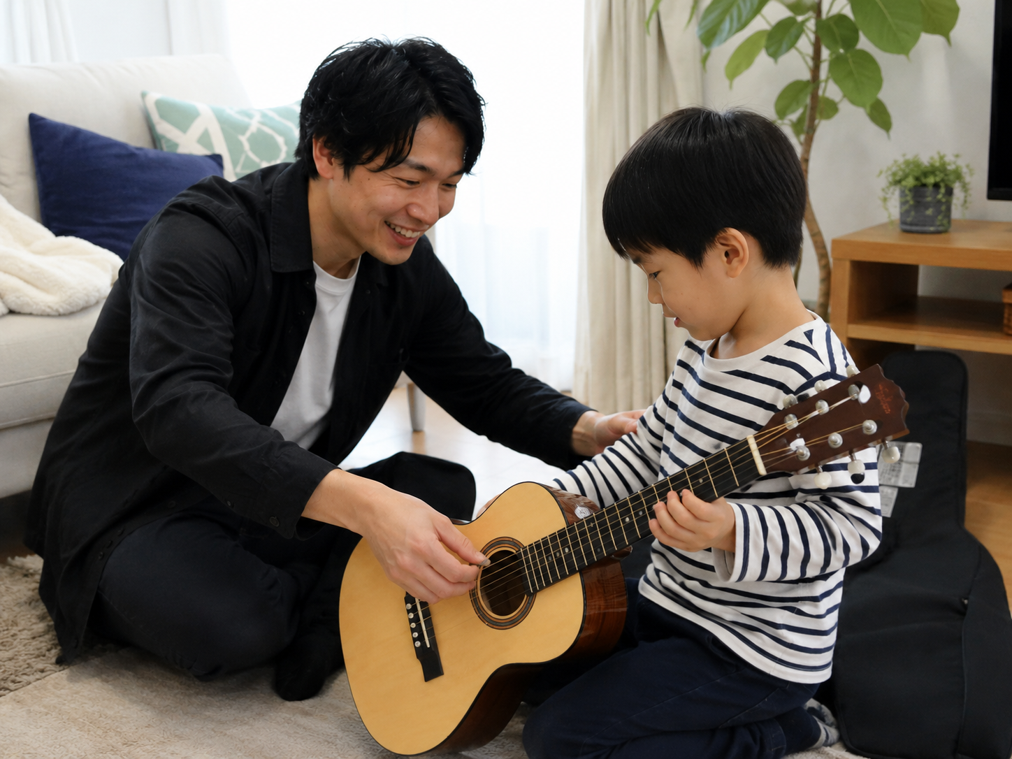 子供用ギターの画像